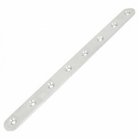 1X (fém 8 lyukú, lapos, egyenes kialakítású saroktartó szögtartó 250mm R1V6)