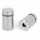 Rozsdamentes acél reklámcsavarok Üvegállvány 12x20mm 10 db A6O3