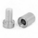 2X (rozsdamentes acél reklámcsavarok üvegállvány 12x20mm 10 darab T6Y5)