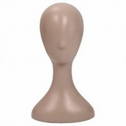 Lady magas műanyag fejű parókafej női modell fej Natural G8X1