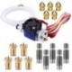 V6 J-Head Hotend teljes készlet 10 db-os extruder nyomtatófejjel   5 db rozsdamentes S P4Q3