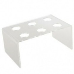 6 lyuk akril állványtartó fagylalt ropogós cső kúptartó O4S2