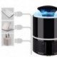 1X (2018 új intelligens LED-es UV-elektromos szúnyoggyilkos lámpa, USB töltés zajmentes A8W1