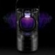 Lila Vortex USB szúnyogok Gyilkos lámpája Fizikailag csendes kártevő-visszatartó F2A6