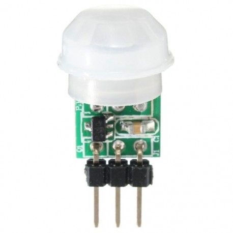 Mini IR infravörös Piroelektromos PIR testmozgás emberi érzékelő modul, K9R7