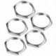 1X (fekete 5X darabos M4 12 mm-es vízálló pillanatnyi BE / KI nyomógomb kerek SPST U5F8