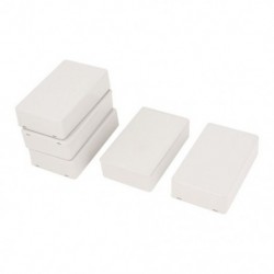 2X (5 db műanyag, vízálló, lezárt elektromos csatlakozódoboz, 100 mm x 60 mm x 25 V9E1