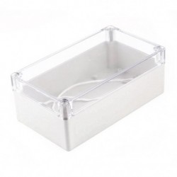 2X (158 mm x 90 mm x 60 mm vízálló műanyag téglalap alakú tok csatlakozódoboz Z3H3)