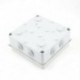 2X (vízálló IP65 25 mm-es diafehér ABS 150 x 150 x 70 mm-es lyukcsatlakozó doboz O2I0)