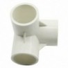 6X (PVC 3-utas Tee belső átmérője 32 mm-es Tee-csőcsatlakozók Kerti PVC víz P Q7J9