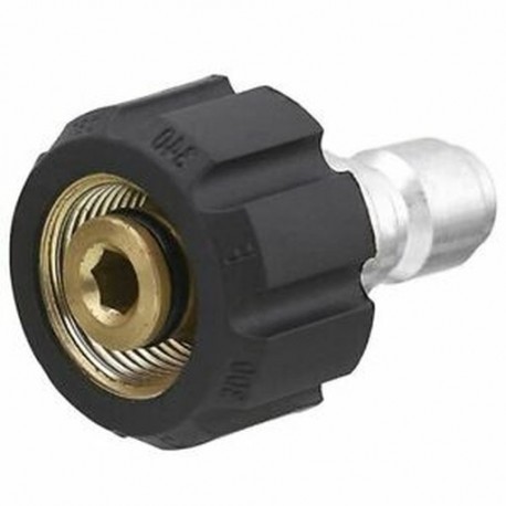 Magas nyomású mosó csavarkötés M22 14mm X 3/8 hüvelykes gyorscsatlakozó dugó Hig J6Q7