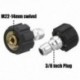 Magas nyomású mosó csavarkötés M22 14mm X 3/8 hüvelykes gyorscsatlakozó dugó Hig J6Q7