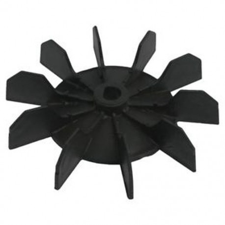 Belső furatú 10 járókerék légkompresszor motor ventilátor penge fekete Y6Y3