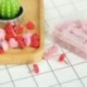 50 PCS szívdugós tű, piros hirdetőtáblák hüvelykujj-hátterek, rózsaszínű aranyos fali Tac C6V5