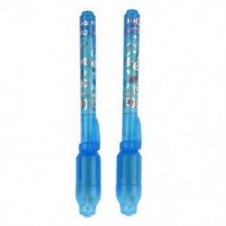 2X (2 X UV láthatatlan biztonsági jelölő toll és beépített ultraibolya LED-es fény U8P4)