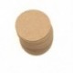 1X (100 db Ajándékcímke 4,3 CM x 4,3 CM Kraft Paper Címkék Címkék &quot KÖSZÖNÖK&quot  M4Y4 címke