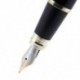 3X (Jinhao 500 író tollal töltött toll tolltartó toll 0,5 mm, fekete T9L7)