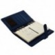 2X (FASHION Pocket Organizer Planner Bőr Filofax Napló Notebook Kék S1H6)