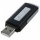 3X (8 GB-os USB Stick tároló Flash meghajtó hangrögzítő - fekete S6K6)