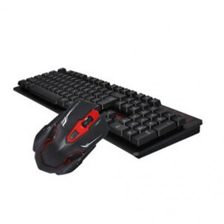 Egér Billentyűzet Állítsa be a vezeték nélküli Usb Gaming Billentyűzet 1600Dpi Gaming Mouse Gamer R4C6-t