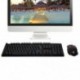 Egér Billentyűzet Állítsa be a vezeték nélküli Usb Gaming Billentyűzet 1600Dpi Gaming Mouse Gamer R4C6-t