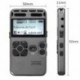 64G újratölthető LCD digitális audio hang hangrögzítő diktafon MP3 lejátszás S6V1