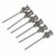 Rozsdamentes acél Luer Lock adagolótű, 18 méretű, 0.57 mm ID x 1.18 I9J8