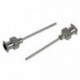 Rozsdamentes acél Luer Lock adagolótű, 18 méretű, 0.57 mm ID x 1.18 I9J8