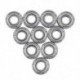 1X (10 darab - MF105-ZZ (5 x 10 x 4 mm) karimás csapágy Y4F9)