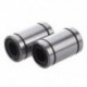 12db LM8UU 8 mm-es lineáris mozgásgörgős csapágy persely persely, W7D5