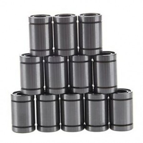 12db LM8UU 8mm-es lineáris mozgásgörgős csapágy persely persely, X6H6