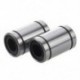 12db LM8UU 8mm-es lineáris mozgásgörgős csapágy persely persely, X6H6