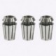 3X (ER11 CNC tokmány tokmány szerszámbetét tartó, 1/8 hüvelyk (3,175 mm), 4 mm, 6 mm R7M5)