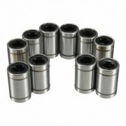 2X (12db-os 3D nyomtató LM8UU 8 mm-es lineáris persely golyóscsapágypersely-persely, csere E5W7