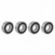 6203RS árnyékolt mély horonyú radiális golyóscsapágyak 17mmx40mmx12mm 10 darabos Y6Y6