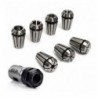 6X (7db acél ER11 rugófoglalat 1/2/3/4/5/6 / 7mm, 5 mm-es ER11A hosszabbítóval R D4N2
