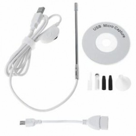 4X (Digital Video Ear Pick által megvilágított Ear Curette Earwax eltávolító otoszkóp EndosE8J4