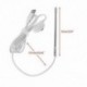 4X (Digital Video Ear Pick által megvilágított Ear Curette Earwax eltávolító otoszkóp EndosE8J4