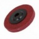 100mmx16mmx12mm piros nylon polírozókerék sarokcsiszolóhoz, piros, fekete D4O2