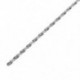 HSS egyenes szár, 4 mm-es csavarfej, 300 mm hosszú fúró, ezüst hang D9T5