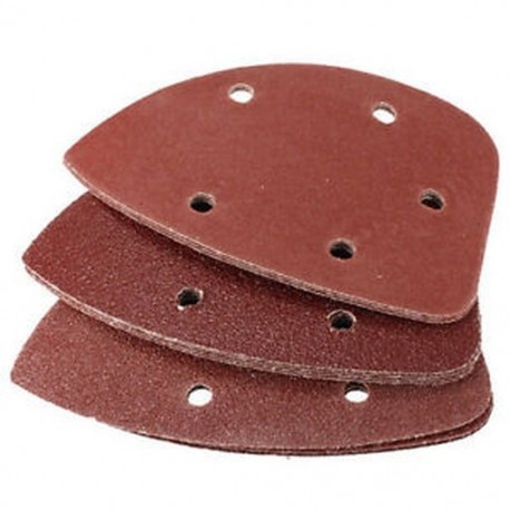 10 db háromszögletű horog és hurok 60 80 120 csiszolókészlet csiszolópapír Sa M3O1