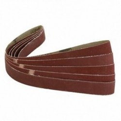5 Pack 1 inch x30 inch 25x762mm 400 Grit csiszolószalagok AL-oxid nekem R7B9