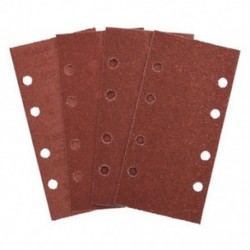 120 Grit (közepes) csiszolólap 1/3 csiszoló 93mm x 190 mm kampó és hurok 10 Pa I4Q2