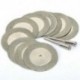 40 mm gyémántvágókerékkel levágott tárcsákkal bevont forgószerszámok 2Pack Man O6M2-vel