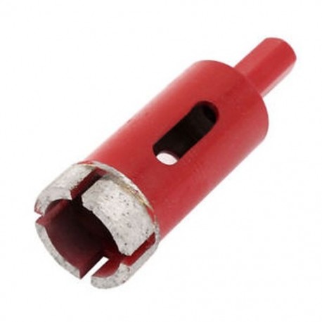 Gyémánt bevonatú hegy, beton márványcsempe üveg, 25 mm-es, lyukfűrész, 80 mm A4S8 J2S6