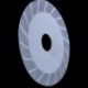 3X (100 mm x 20 mm x 1 mm kétoldalas vágókorong fűrészlap 150 Grit J2O5)