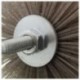 2X (6 mm-es szár, 80 mm-es Diabrafényes nylon kerékkefe, famegmunkáló lengyel pad Grin V8S8