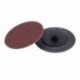 50 PCS 2 hüvelyk / 50 mm 80 Grit Roll Lock csiszolású Roloc Disc csiszolólapok P9O9