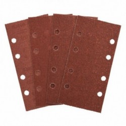 6X (120 Grit (közepes)) csiszolólap 1/3 csiszoló 93mm x 190 mm kampó és hurok 10 K4Y7