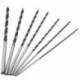2X (7db X hosszú fa fúrószár készlet 4mm 5mm 6mm 7mm 8mm 10mm 12mm x 300mm Brad H4R4